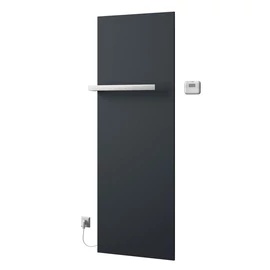 Sapho ELION elektromos fürdőszobai radiátor termosztáttal, 606x1765mm, 900W, metál antracit (IR510)