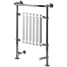 Sapho CORK fürdőszobai radiátor, 675x960mm, 550W, króm/fehér (RE104)