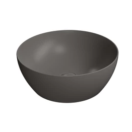 Sapho PURA Mosdó, pultra helyezhető, O42x16cm matt bistro (885116)