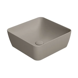 Sapho SAND Mosdó, pultra helyezhető, 38x14x38cm, matt tortora (903805)