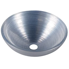 Sapho MURANO SILVER üvegmosdó, átm:40x14cm, ezüst (AL5318-68)