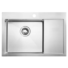 Sapho KIVA beépíthető mosogatótálca, 69x48x20 cm, inox (EP531L)