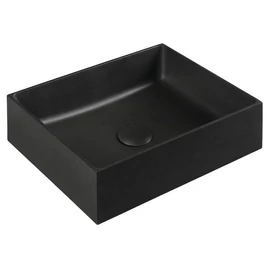 Sapho FORMIGO beton mosdó, 47,5x13x36,5cm, antracit (FG016)