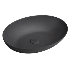 Sapho FORMIGO beton mosdó, 60x14,5x40,5cm, antracit (FG026)