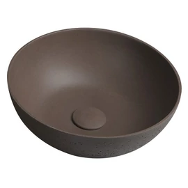 Sapho FORMIGO beton mosdó, átm:39cm, sötét barna (FG034)