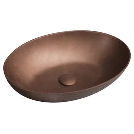 Sapho FORMIGO beton mosdó, 60x14,5x40,5cm, réz (FG123)