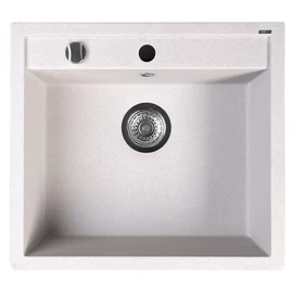 Sapho Gránit mosogató, egymedencés, 57x51cm, bézs (GR1002)