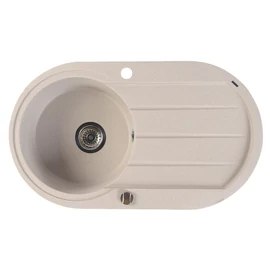 Sapho Gránit mosogató csepegtető tálcával, 86x50cm, bézs (GR1202)