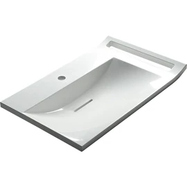 Sapho LUPO Öntöttmárvány mosdó, 72x45cm (LP072)