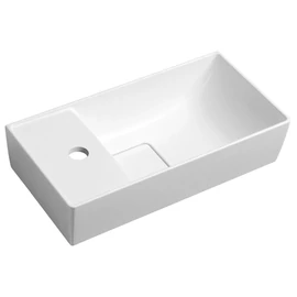 Sapho MAXX öntöttmárvány mosdó, balos, 47,5x11x24cm (MX475)