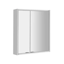 SAPHO BATU tükrösszekrény, LED világítással, 60x71x15cm, fehér (1141120)