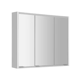 SAPHO BATU tükrösszekrény, LED világítással, 80x71x15cm, fehér (1141131)