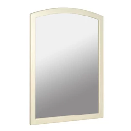 SAPHO RETRO keretes tükör, világítás nélkül, 65x91 cm, antik fehér (1685)