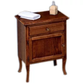 SAPHO RETRO alsószekrény, 1 fiókkal, 1 ajtóval, balos, 60x80x38 cm, bükk (1713)