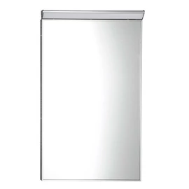 SAPHO BORA keretes tükör LED világítással, kapcsolóval, 400x600mm (AL746)