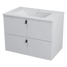 SAPHO MITRA mosdótartó szekrény, 2 fiókkal, 75,5x55x46cm, fehér (MT071)