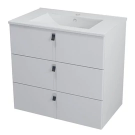 SAPHO MITRA mosdótartó szekrény, 3 fiókkal, 89,5x70x46cm, fehér (MT111)