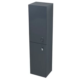 SAPHO MITRA állószekrény, 2 ajtóval, jobbos/balos, 35x140x30cm, antracit (MT152)