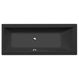 SAPHO POLYSAN CLEO kád, 170x70x48cm, matt fekete (74611BM)