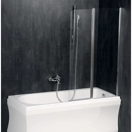 SAPHO POLYSAN PALOMA kádparaván, 1200mm, csiszolt alumínium kerettel (BS-120)