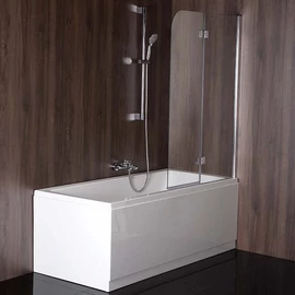 SAPHO POLYSAN SPERA kádparaván, 970mm, csiszolt alumínium kerettel (BS-97)