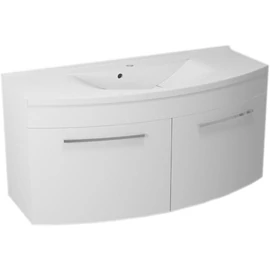 SAPHO JULIE Mosdótartó szekrény, 2 ajtós, 120x55x50 cm, fehér (JU120-3030)