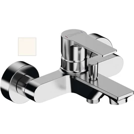 Sapho PAX kádtöltő csaptelep zuhanyváltóval, matt fehér (XA10/14)