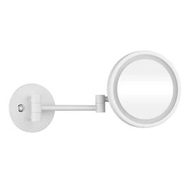 SAPHO BEMETA WHITE Kozmetikai tükör LED világítással 255x200x400mm, átm:200mm (112101144)