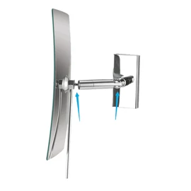 SAPHO BEMETA KOZM.TÜKRÖK Kozmetikai tükör, 130x240x100mm (116201222)