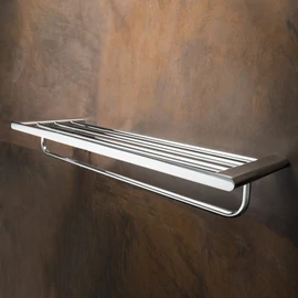 SAPHO BEMETA ORGANIC fali törölközőtartópolc, 640x93x214mm, króm (157105151)