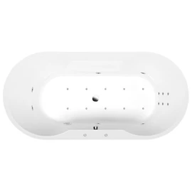 SAPHO POLYSAN IO kád, Hidro Air rendszerrel, 180x85x49cm (16611HA)