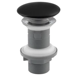 SAPHO ISVEA klik-klak mosdólefolyó, 5/4“, 20-70mm, matt fekete kerámia fedéllel (38TP0163I)