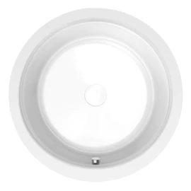 SAPHO POLYSAN OBLO kör kád lábszerkezettel, le-túlfolyó nélkül, 165x48cm (72840)