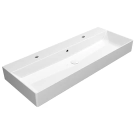 SAPHO GSI KUBE X kerámiamosdó, ExtraGlaze, 2 furattal, 120x47cm (9424211)