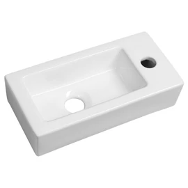 SAPHO ZOE kerámiamosdó, jobbos, 37x9x18cm (AR495)