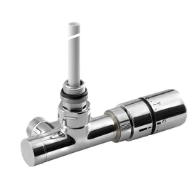 SAPHO MONO ONE termosztátos radiátor bekötőszelep, 50mm, króm (CP2051S)