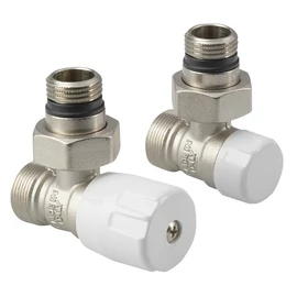 SAPHO AQUALINE ECO csatlakozó készlet, nikkel/fehér (CP9810S)