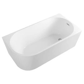 SAPHO AQUALINE TIBERA R szabadonálló kád, 150x75cm, akril (E1035)