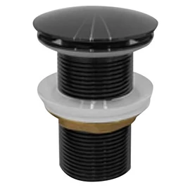 SAPHO AURUM klik-klak mosdólefolyó, 5/4“, click-clack, antracit (ND-AU100)