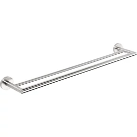 SAPHO BEMETA NEO Dupla törölközőtartó, 655x55x125mm, inox/matt (104204055) (XS403)