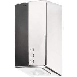 SAPHO NOFER érintésmentes elektromos kézszárító, 220-240V, 800W, 164x327x151mm, lézer szenzor, fényes rozsdamentes acél (01831.B)