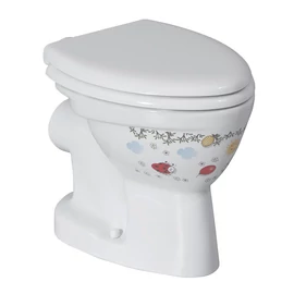 SAPHO KID WC-csésze, hátsó kifolyású, színes mintával (CK310.11CB00E.FF00)