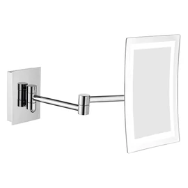 SAPHO kozmetikai tükör LED világítással, króm (MW834)