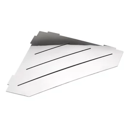 SAPHO BEMETA CYTRO fugába építhető polc, 297x2x210mm, polírozott (101302441)