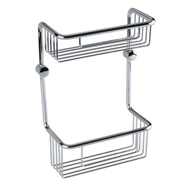 SAPHO BEMETA CYTRO Dupla polc zuhanyzóba, 220x230x108mm, polírozott (146208182)