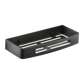 SAPHO SMART polc zuhanyzóba, 300x45x128mm, matt fekete (241714)