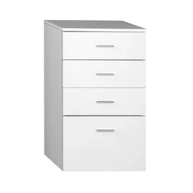 SAPHO AQUALINE ZOJA/KERAMIA FRESH állószekrény, fiókokkal, 50x78x29cm, fehér (50308)