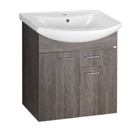 SAPHO AQUALINE ZOJA mosdótartó szekrény, 61,5x74x32,5cm, mali wenge (51066)