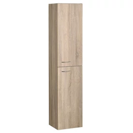 SAPHO AQUALINE ZOJA/KERAMIA FRESH állószekrény, balos/jobbos, 30x140x25cm, platina tölgy (51157)