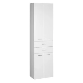 SAPHO AQUALINE ZOJA állószekrény fiókkal, 50x184x29cm, fehér (51291)